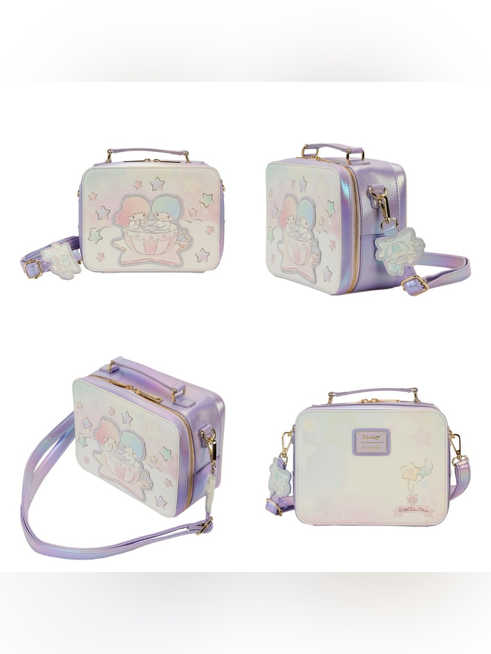 NWOT Loungefly Little Twin Stars Carnival Crossbody Bag